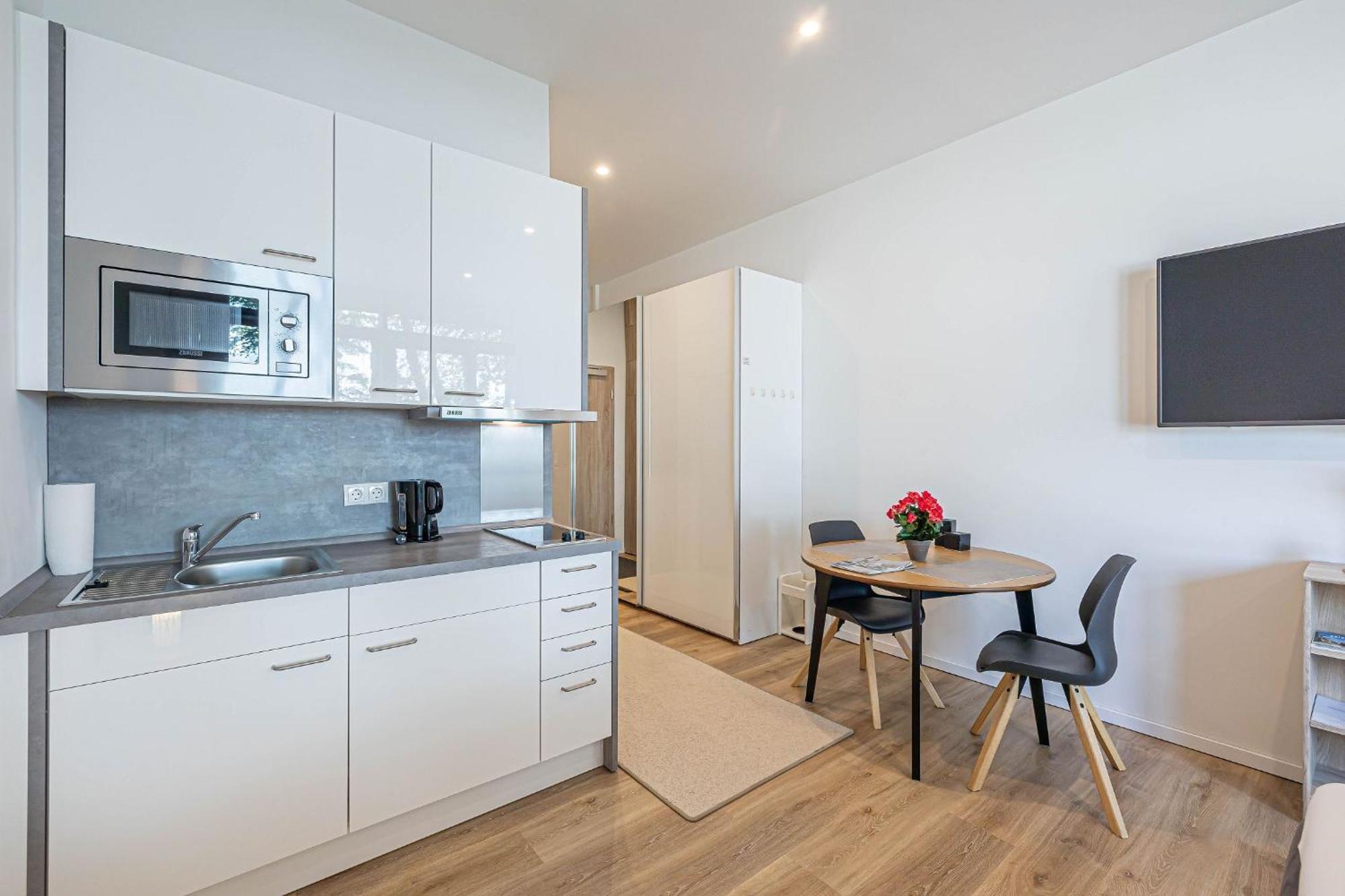 גלוקסבורג Fewo1846 Intermar - Leichte Brise - Modernes Studioapartment Mit Meerblick מראה חיצוני תמונה