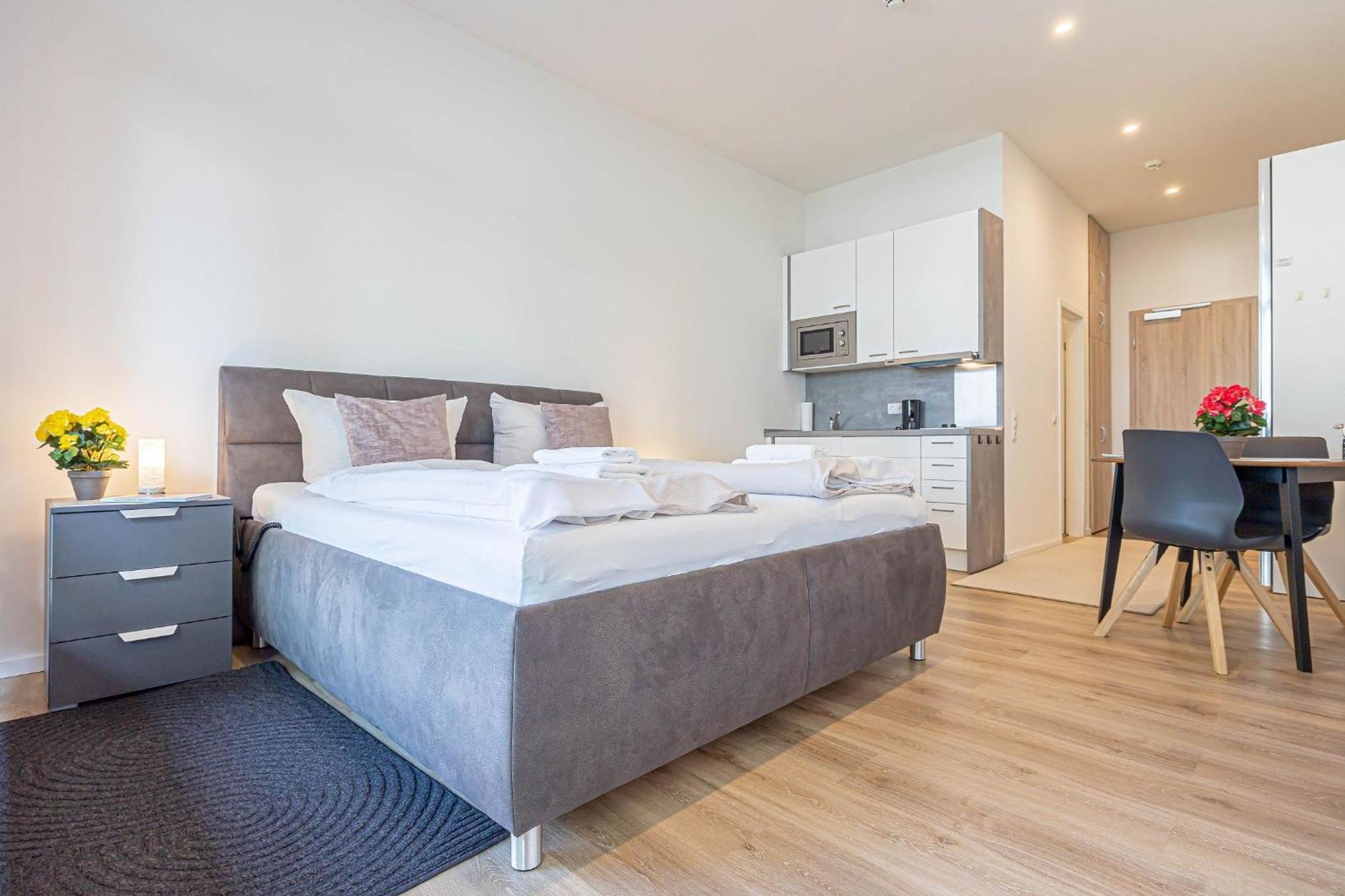 גלוקסבורג Fewo1846 Intermar - Leichte Brise - Modernes Studioapartment Mit Meerblick מראה חיצוני תמונה