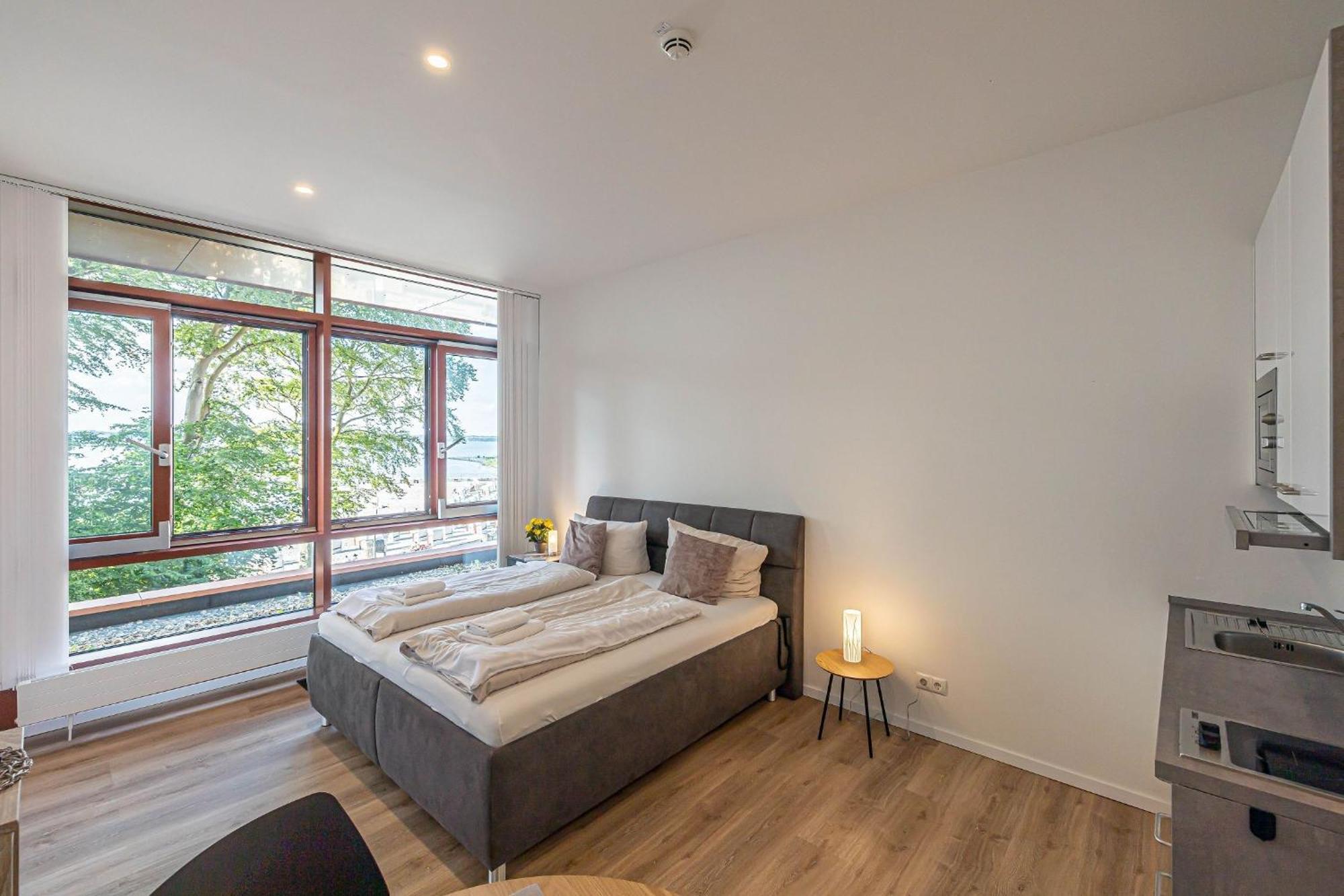 גלוקסבורג Fewo1846 Intermar - Leichte Brise - Modernes Studioapartment Mit Meerblick מראה חיצוני תמונה