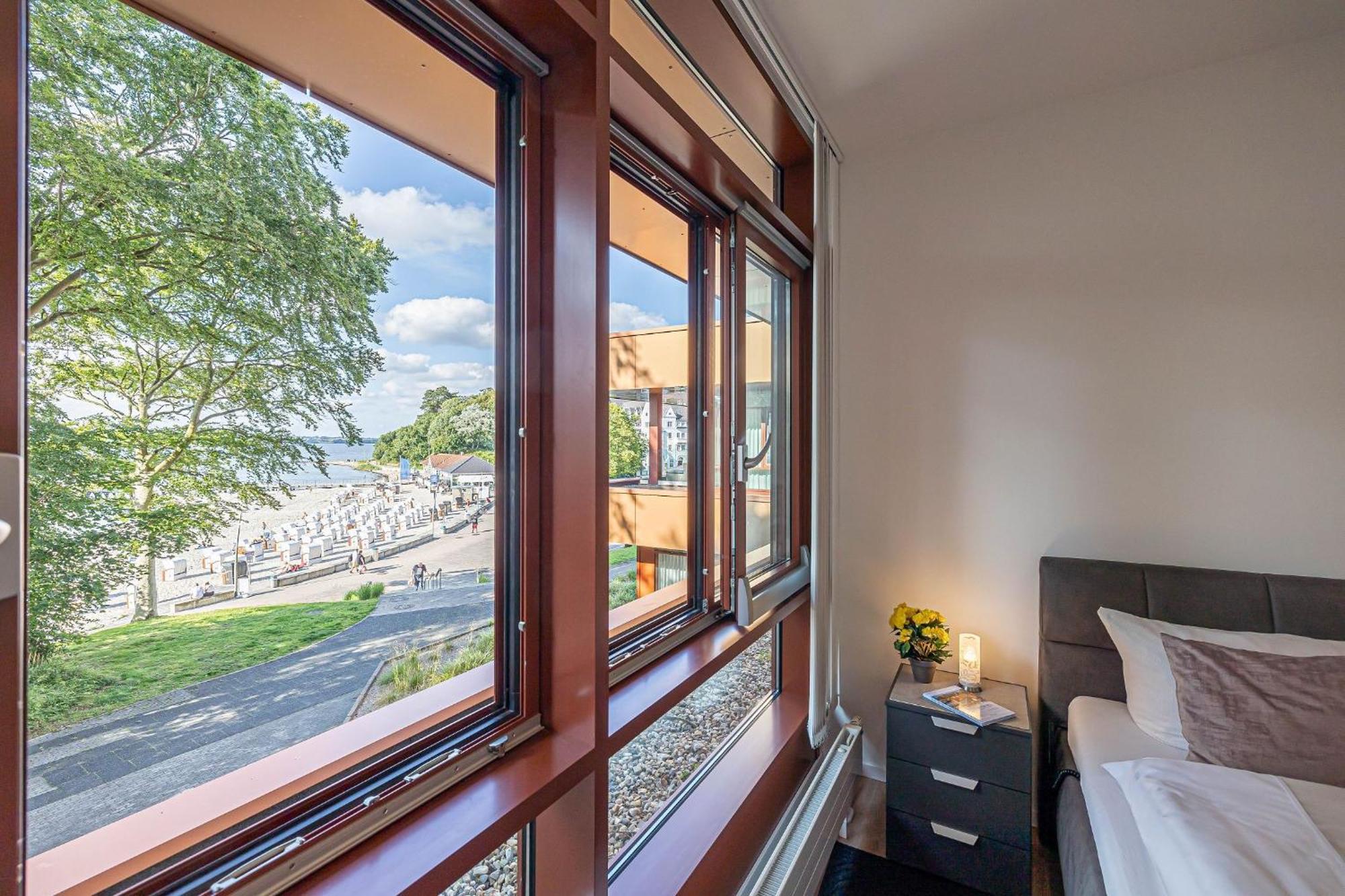 גלוקסבורג Fewo1846 Intermar - Leichte Brise - Modernes Studioapartment Mit Meerblick מראה חיצוני תמונה