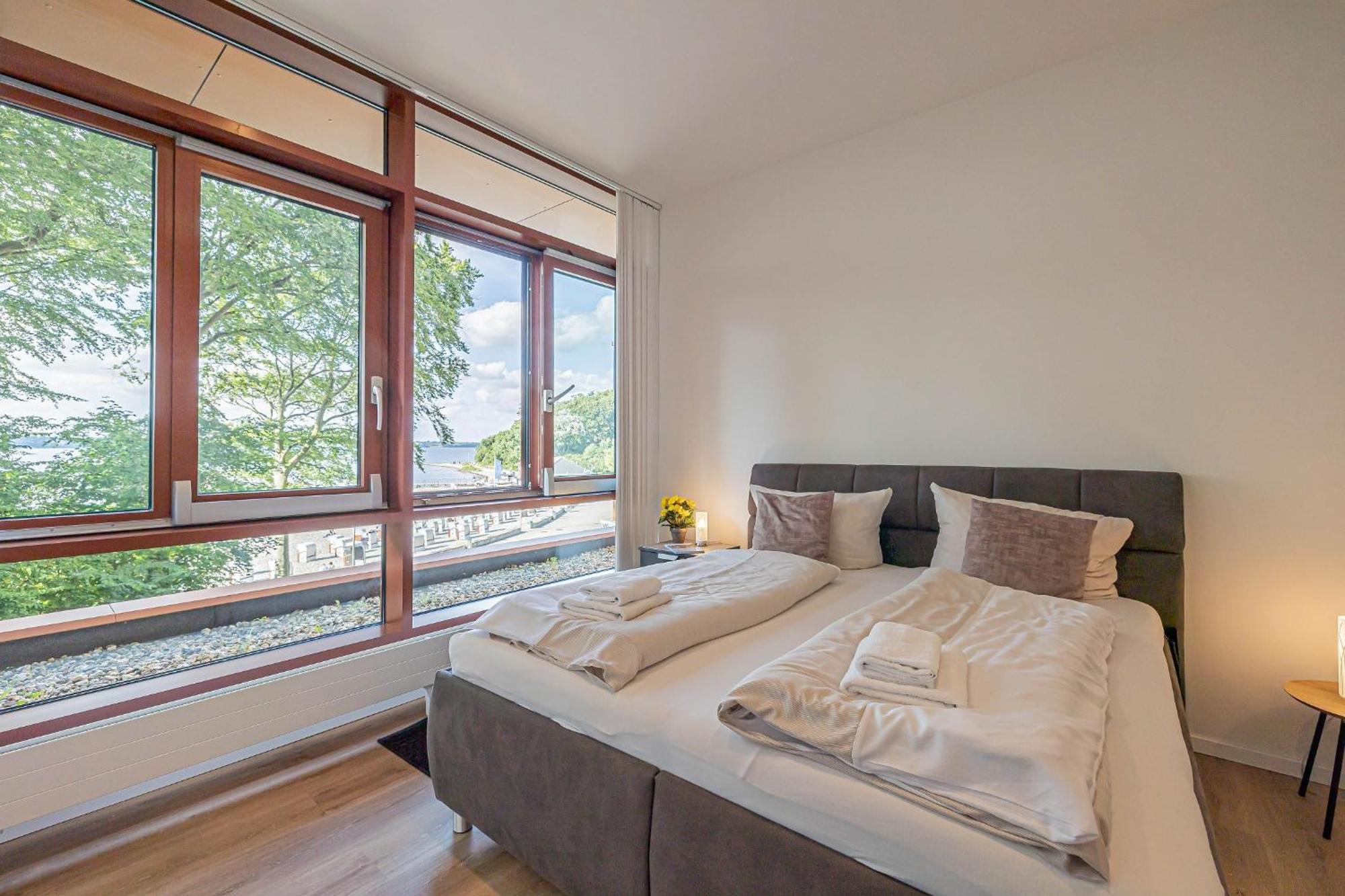 גלוקסבורג Fewo1846 Intermar - Leichte Brise - Modernes Studioapartment Mit Meerblick מראה חיצוני תמונה